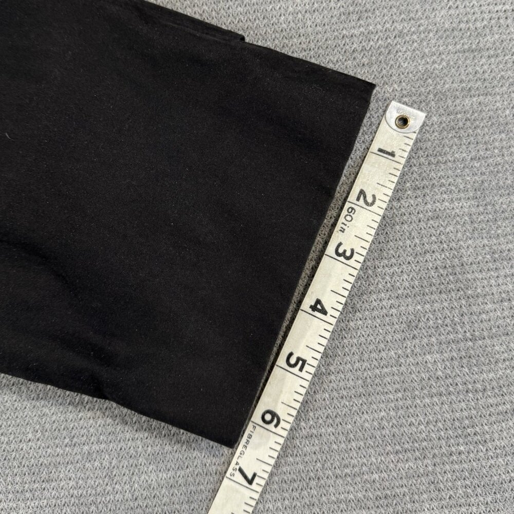 London Fog Trench Coat Womens Sz 14 Double Breasted Black Removable Warmer Lined - Picture 16 of 16